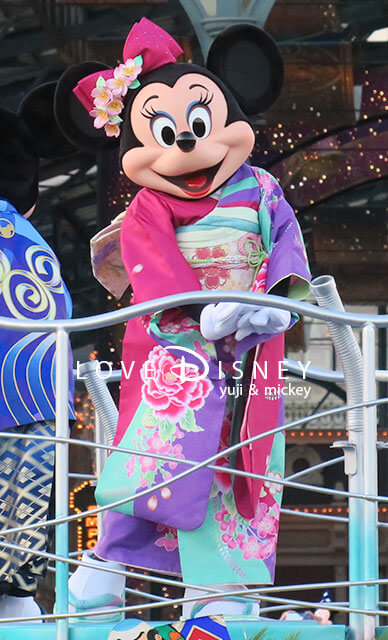 TDL「ニューイヤーズ・グリーティング2019」ミニーのワンショット（その2）