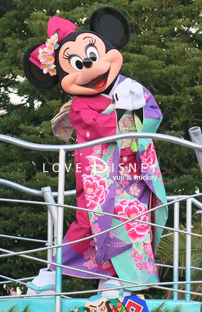 TDL「ニューイヤーズ・グリーティング2019」ミニーのワンショット（その3）