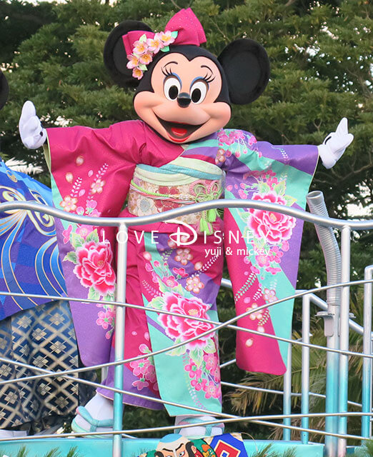 TDL「ニューイヤーズ・グリーティング2019」ミニーのワンショット（その6）