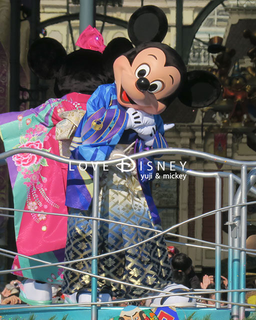 TDL「ニューイヤーズ・グリーティング2019」ミッキーのワンショット（その3）