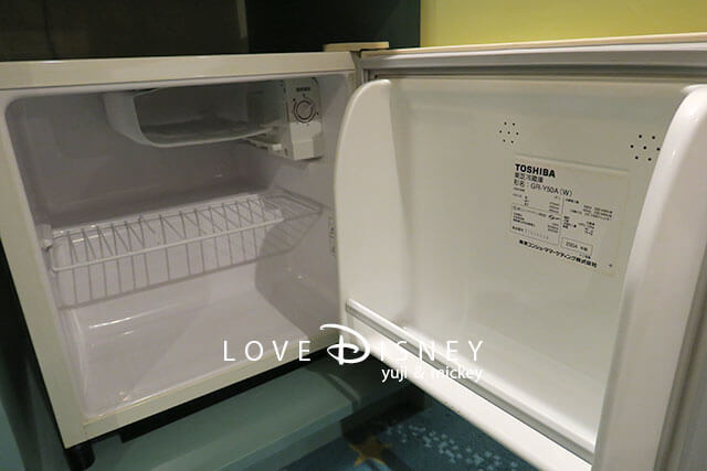 冷蔵庫（東京ディズニーセレブレーションホテル：ディスカバー）