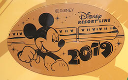 ディズニーリゾートラインのスーベニアメダル全種類紹介！2019年1月1日現在
