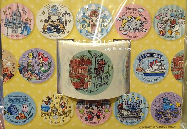 Tdr 手書き風に描いたポップなデザインのグッズ 文房具 雑貨など 紹介 Love Disney