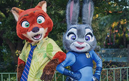 「ズートピア（ジュディ/ニック）」のディズニースナップフォト（フォトファン）