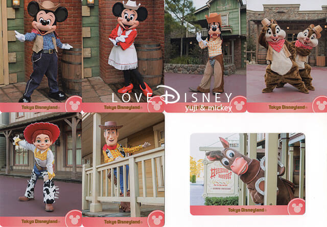 Tdl ウエスタンランドのコレクションカード 全14種類紹介 Love Disney