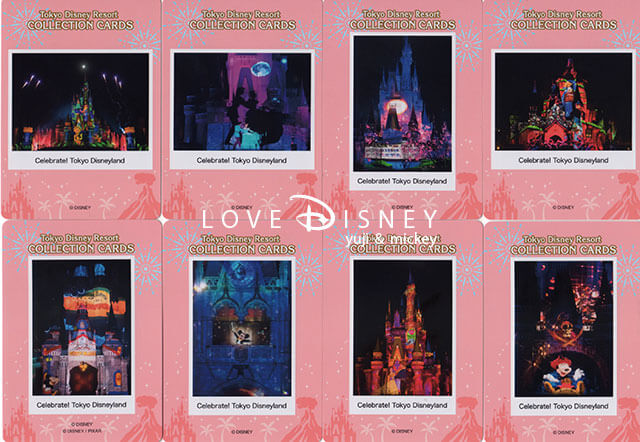 Celebrate!TokyoDisneylandのコレクションカード（裏面）