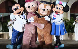 キリンスペシャルナイト2019からミッキー＆ダッフィー達の4ショット画像10枚
