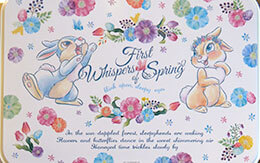 「うさぎや花がデザインされた、春のグッズ＆お菓子」ディズニー・イースター2019