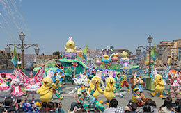 ダッフィーたちを見るならリドアイル！「Tip-Topイースター」