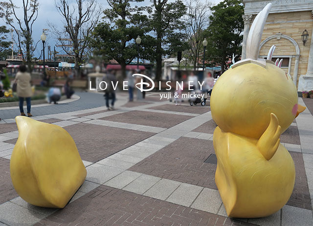 うさピヨ（ディズニー・イースター2019のフォトスポット）横