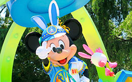 ミッキーと一緒にうさたまを捜索したよ！ディズニー・イースター2019