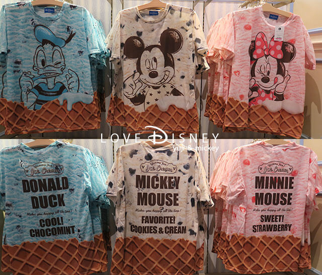 19年夏 ディズニーキャラクターのtシャツ 59品紹介 In Tdr Love Disney