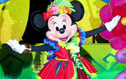 鑑賞エリア内で撮影した「オー！サマー・バンザイ！」のミニーワンショット特集