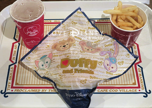 「ダッフィーたちの秋のぼうけん」スペシャルメニュー（ファーストプライズセット）