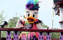 「ゴーストへの変身シーン（デイジー編）」スプーキーBoo!パレード2019