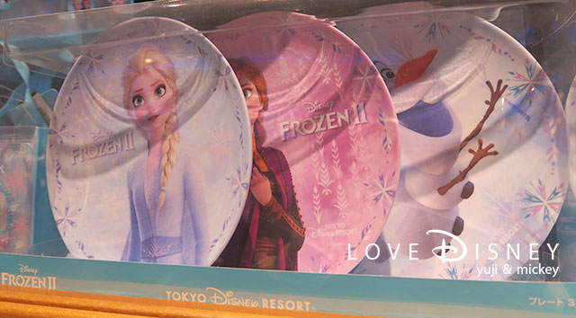 プレート3枚セット（TDR、アナと雪の女王2グッズ）