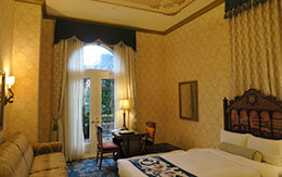 お泊りディズニー「東京ディズニーシー・ホテルミラコスタ、ヴェネツィア・サイドにあるパラッツォパティオルーム」