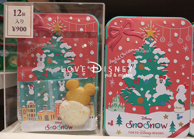クッキー（東京ディズニーランドとシー、ディズニー・クリスマス2019、スノースノーのお菓子）