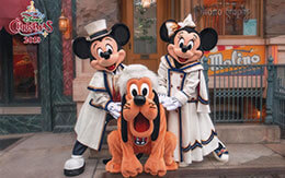 TDS「ディズニー・クリスマス2019」前期のディズニースナップフォト