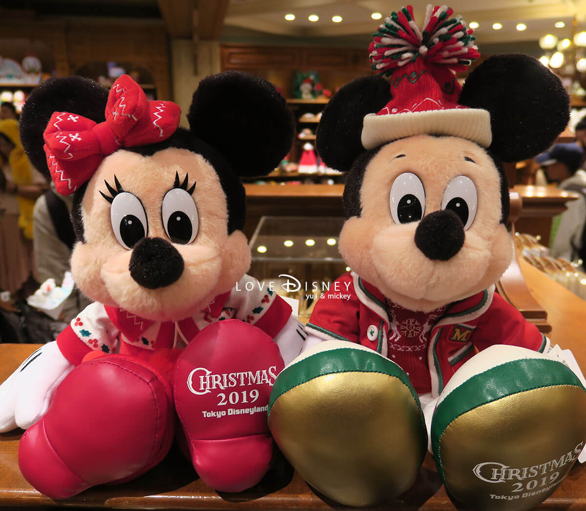 TDL「ディズニー・クリスマス2019」グッズ（ぬいぐるみバンド、パスケースなど）