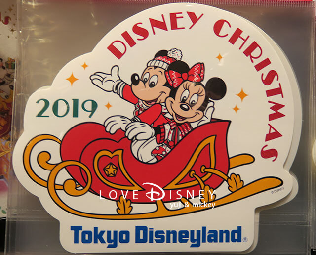 ステッカー（TDLクリスマス2019のグッズ）