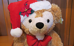 ダッフィー＆フレンズのクリスマスグッズ（ツリー、ぬいぐるみなど）