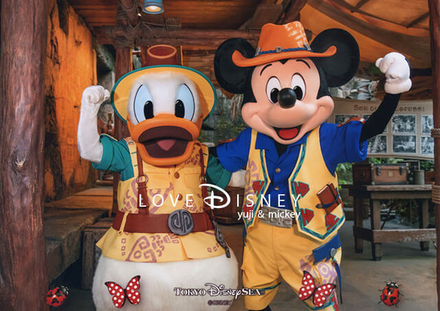 ミッキー ミニーの誕生月限定フォトフレームが付いた ディズニースナップフォト Love Disney