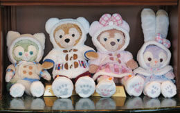 「ダッフィー＆フレンズのウィンターホリデー」3店舗のデコレーション（飾り付け）