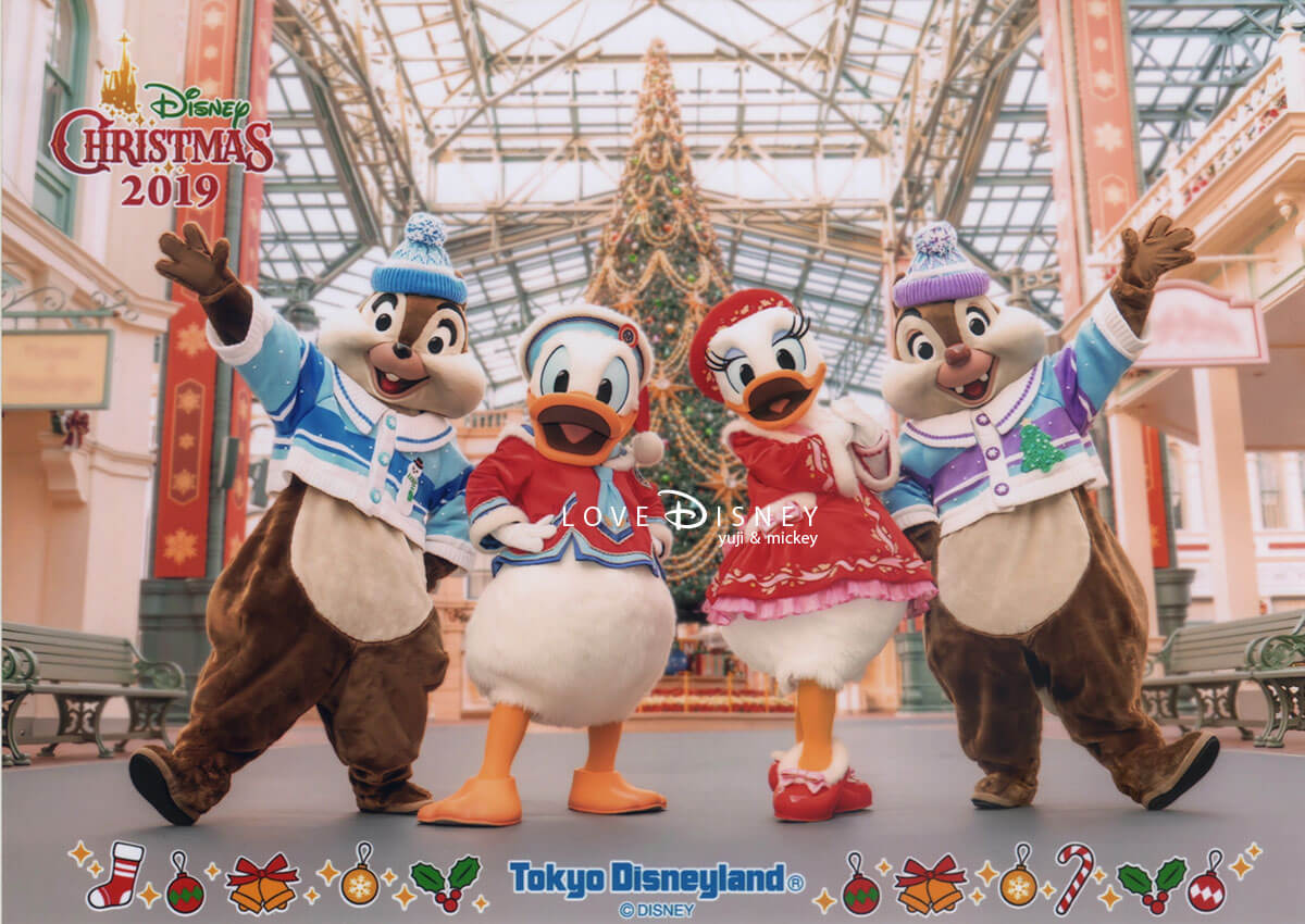 TDL＆TDS「ディズニー・クリスマス2019」後期のディズニースナップフォト