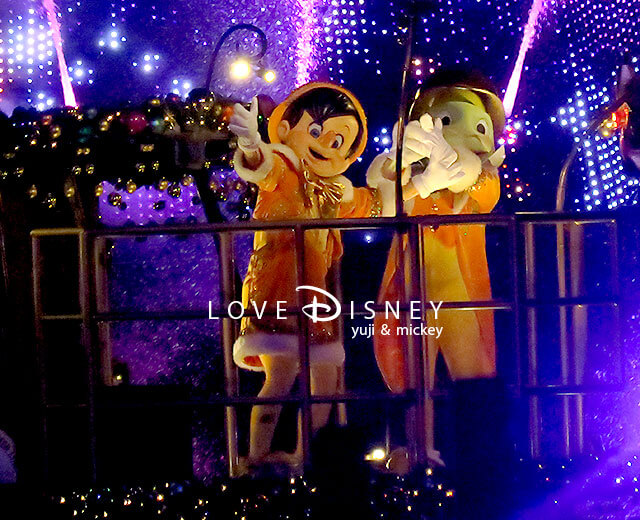 ピノキオとジミニー・クリケット（カラー・オブ・クリスマス2019）