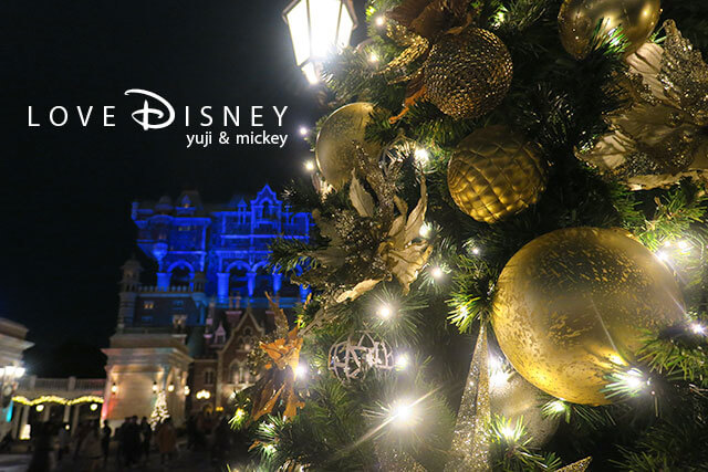 ウォーターフロントパーク内（TDSディズニー・クリスマス2019の夜景）