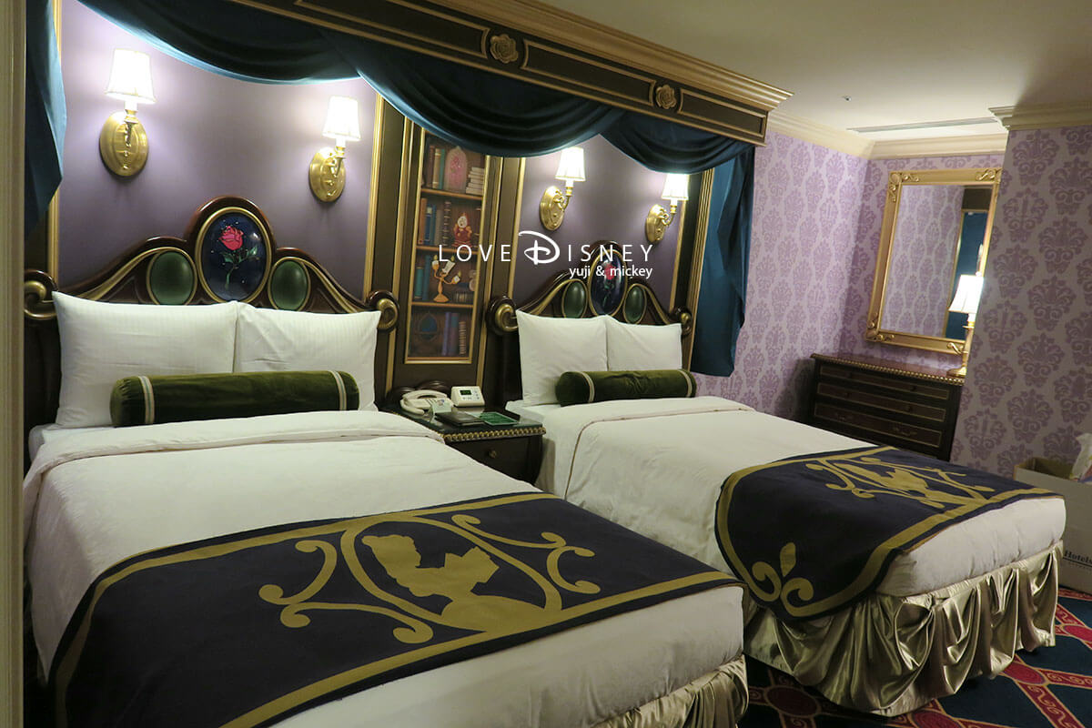 お泊りディズニー 東京ディズニーランドホテル ディズニー美女と野獣ルーム Love Disney
