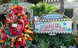 東京ディズニーランドのクリスマス飾付（ワールドバザール〜アドベンチャーランド編）