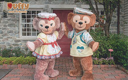 「ダッフィー＆フレンズのハートウォーミング・デイズ」のフォトロケーションで入手できるディズニースナップフォト