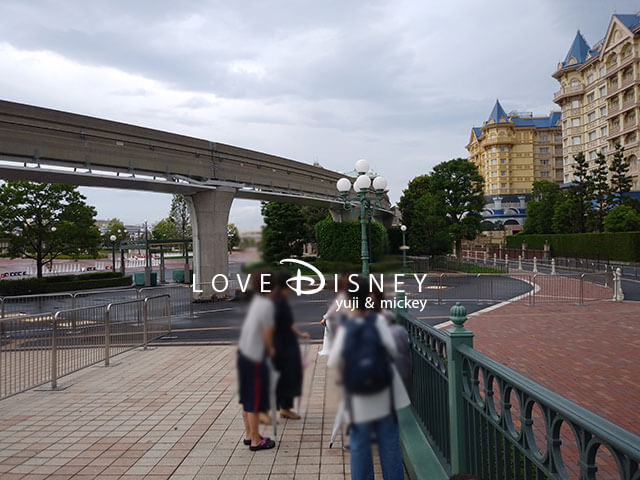 東京ディズニーランド、入園の待ち列