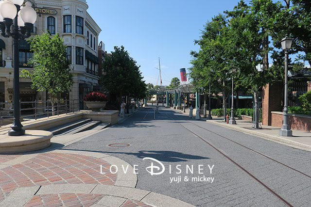 運営再開後の東京ディズニーシー（アメリカンウォーターフロント）