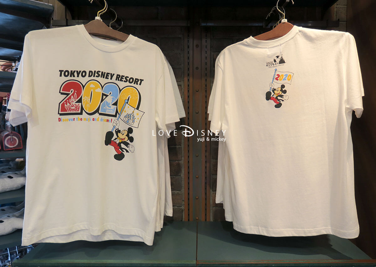 お揃いコーデにオススメ！2020年TDR夏アイテム「Tシャツ、アロハシャツ