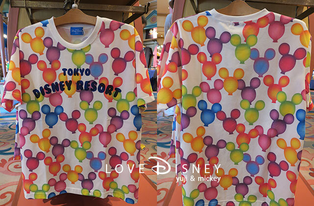 バルーン（TDR2020年夏、Tシャツ）表/裏