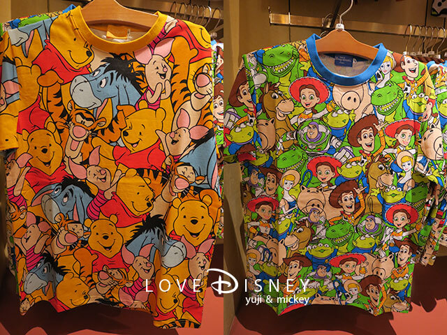 くまのプーさん/トイ・ストーリー（TDR2020年夏、Tシャツ）