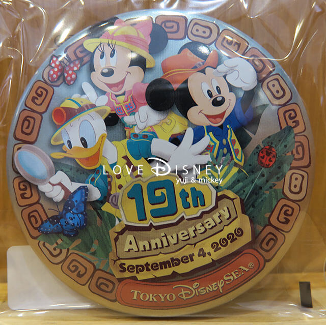 カンバッジ（TDS19周年グッズ）