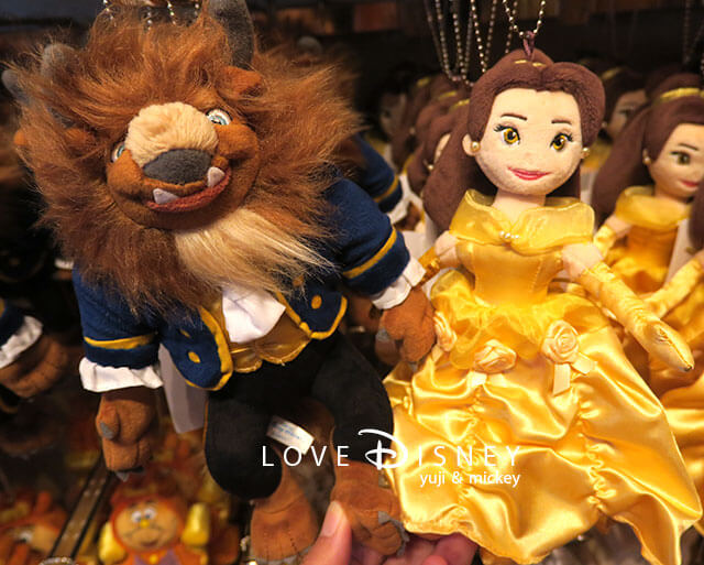 TDL、美女と野獣エリアグッズ、野獣/ベル