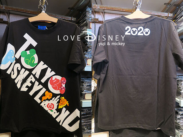 TDL2020ロゴ入りグッズ、Tシャツ（表/裏）