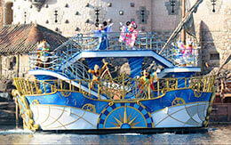 TDSで1月31日まで開催中！和服姿のキャラクターに会える「ミッキー＆フレンズのハーバーグリーティング」