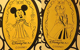 2021年1月現在、東京ディズニーシーで入手可能なスーベニアメダル全種類紹介