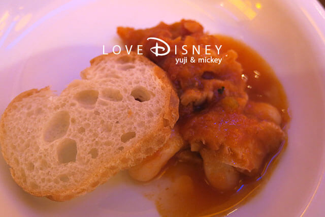 シェフ・ミッキー「ディズニーアンバサダーホテル・サマーダイニング2021、ランチブッフェ」トリッパのトマト煮込み