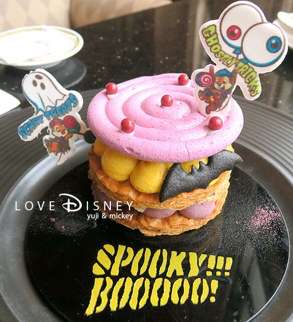 チップ デールのコースターが付いてくる ディズニー ハロウィーン21 ケーキセット In ハイピリオン ラウンジ Love Disney