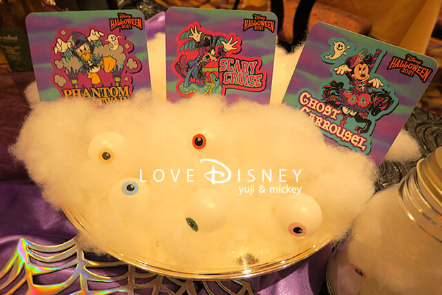 ディズニーアンバサダーホテル、ディズニー・ハロウィーン2021、店内装飾