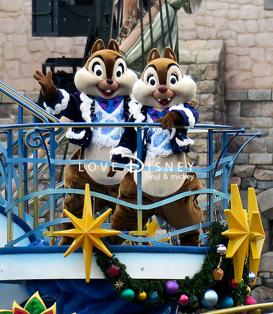 ミッキー＆フレンズのハーバーグリーティング： ディズニー・クリスマス（クリスマス・ウィッシュバージョン）チップ＆デール