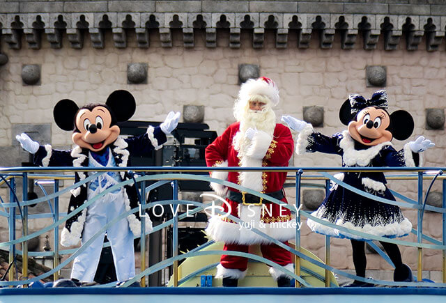 ミッキー＆フレンズのハーバーグリーティング： ディズニー・クリスマス（クリスマス・ウィッシュバージョン）ミッキー、サンタ、ミニー
