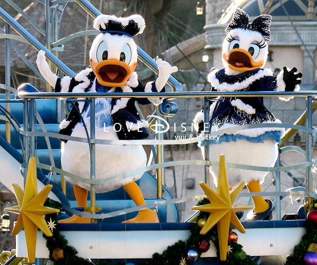 ミッキー＆フレンズのハーバーグリーティング： ディズニー・クリスマス（クリスマス・ウィッシュバージョン）ドナルド、デイジー
